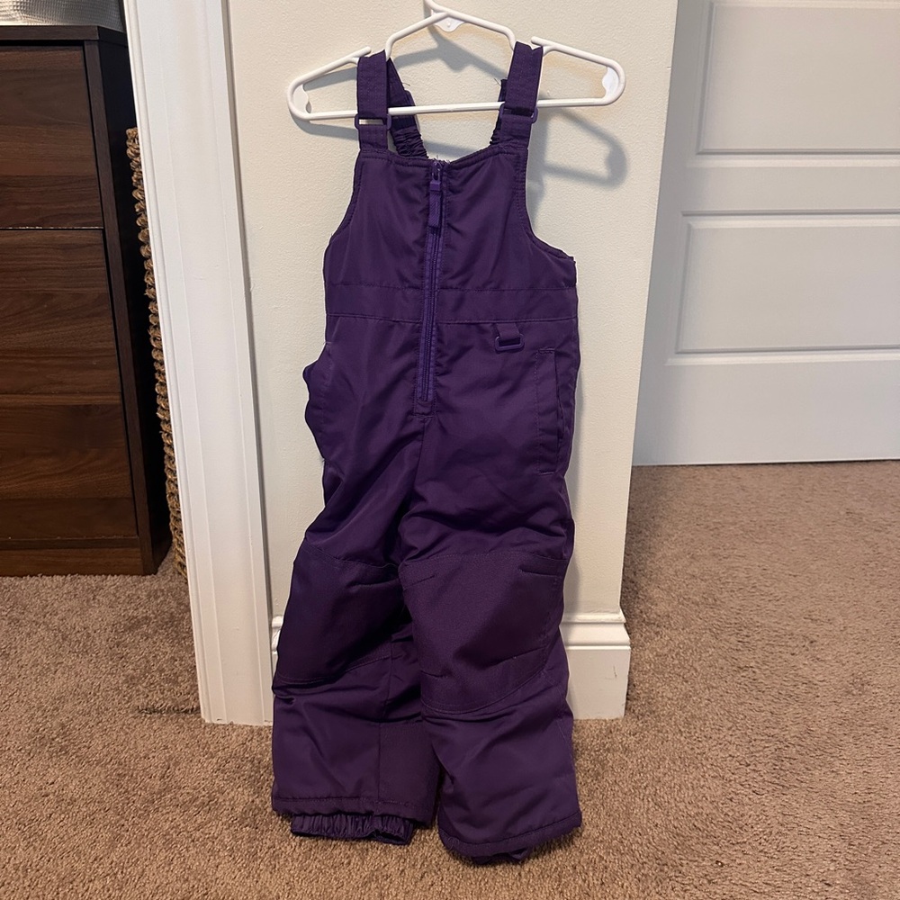 Target Toddler Snow Bib - Purple